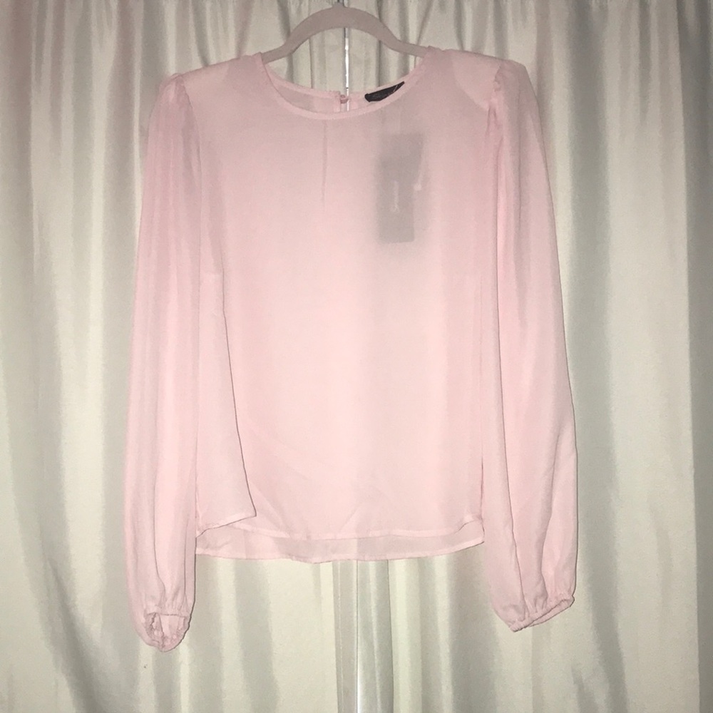 Light pink blouse